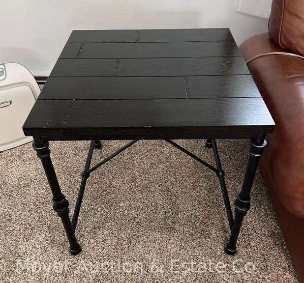Pair of End Tables with Coffee Table, 24"-48"w image