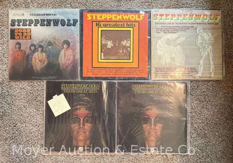(5) Steppenwolf Record Albums image
