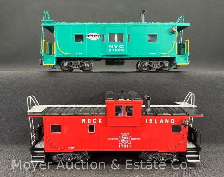 (2) K-Line Cabooses, No, K612 and K613, with Original Boxes image
