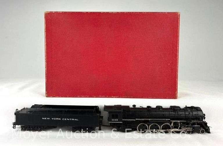 LMB Models Japan HO Scale 4-8-2 Mohawk Steam Locomotive, with Original Box image