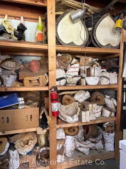 Group of Asst. Molds and Forms, Gnomes, Etc. image
