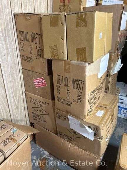 Group of Christmas Decor, Ornaments, Etc., All Appear New in Boxes image