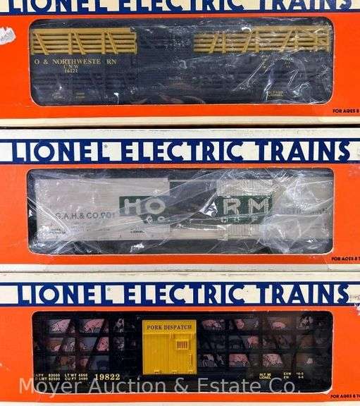 (5) Lionel Freight Cars, with Original Boxes