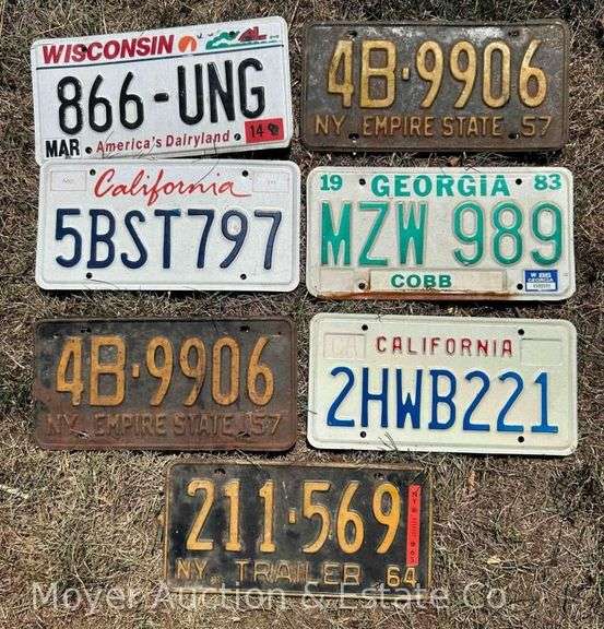 Group of Asst. License Plates image