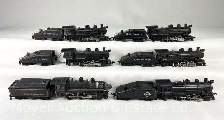 (6) HO Scale Steam Locomotives and Tenders image