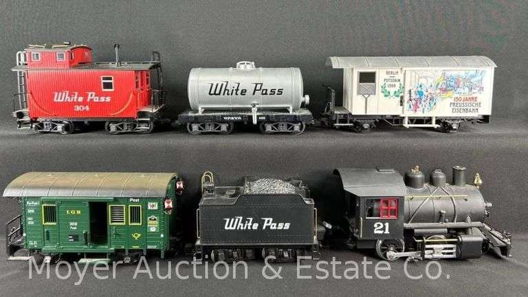 LGB G Scale White Pass Train Set image