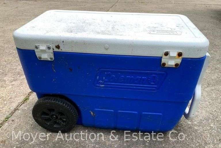 Coleman Portable Cooler on Wheels