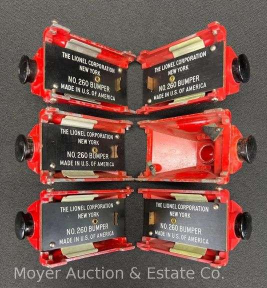 (6) Lionel No. 260 Bumpers
