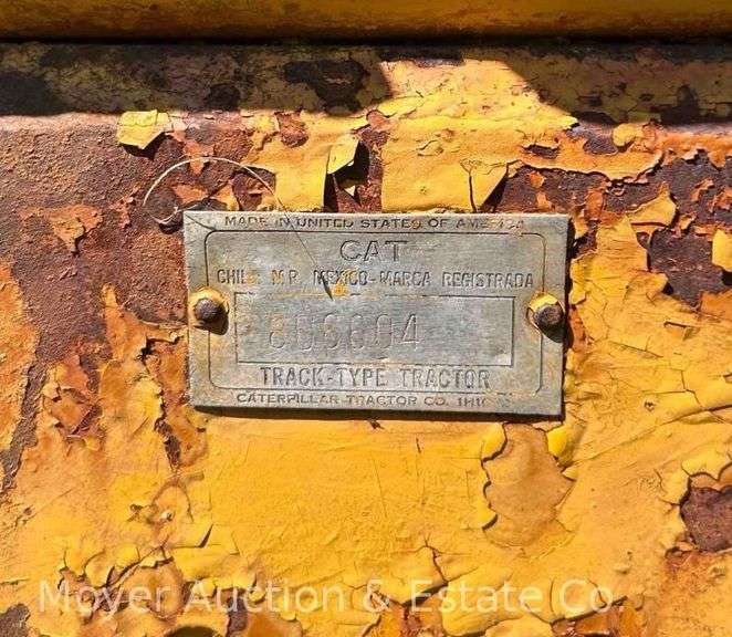 Caterpillar D6 Bulldozer, Hasn’t Moved in a Number of Years, Condition Unknown