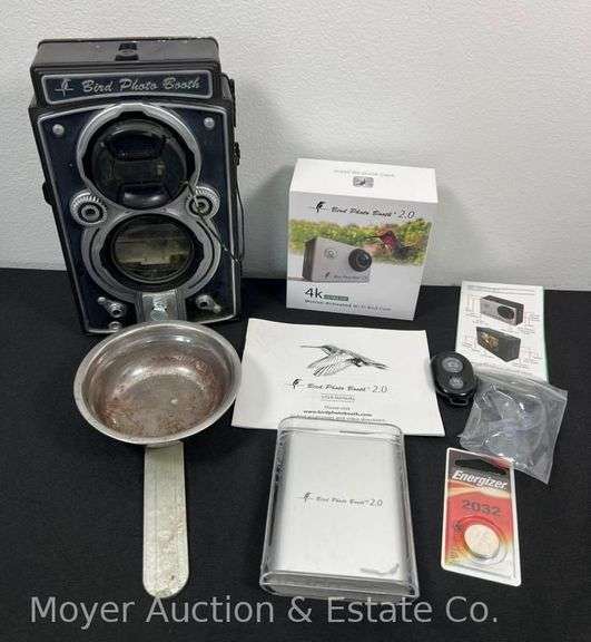 Bird Photo Booth 2.0 Motion Activated Wi-Fi Bird Cam, with Waterproof Case and Power Bank image
