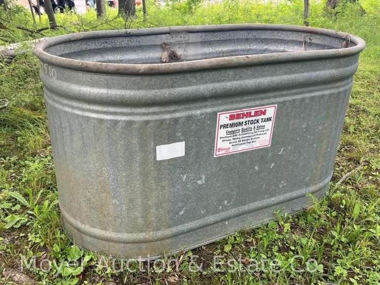 Behlen Galvanized Stock Tank, 44”x24”x24”h image
