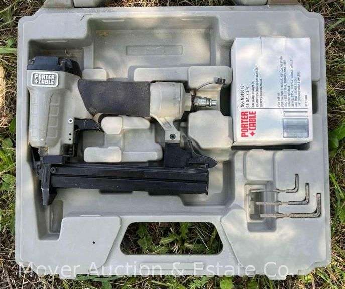 (2) Porter Cable 18 Gauge Brad Nailer with 18 Gauge Stapler