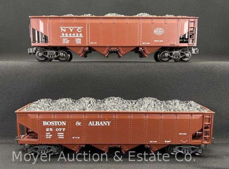 (2) K-Line Hopper Cars, No. K623-3181 and 1791, with Original Boxes image