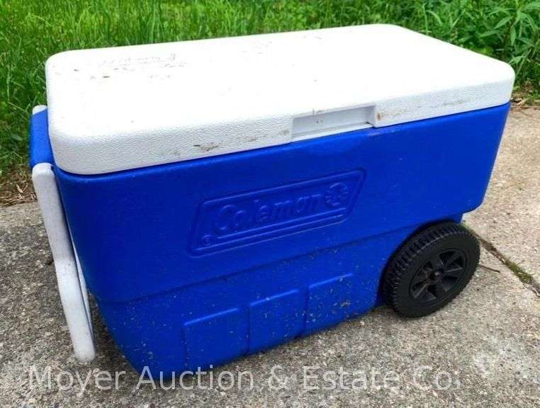 Coleman Portable Cooler on Wheels image