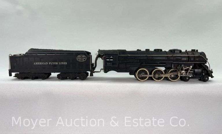 American Flyer New York Central S Gauge No. 322 Steam Locomotive and Tender image