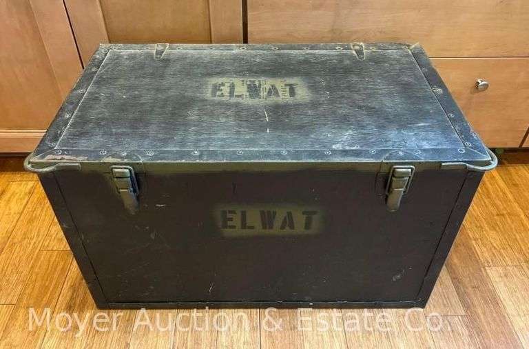 Military Footlocker, 30.5"x17.5"x17"h image