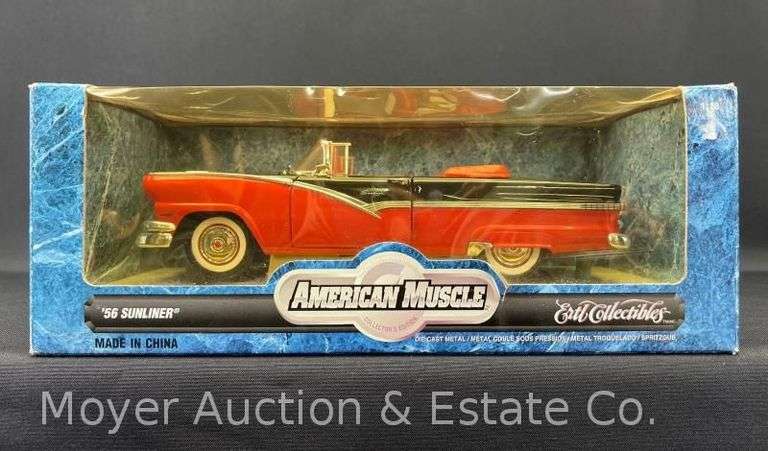 American Muscle 1956 Sunliner 1:18 Scale Die-Cast Model image
