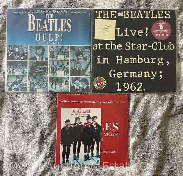 (3) The Beatles Record Albums image