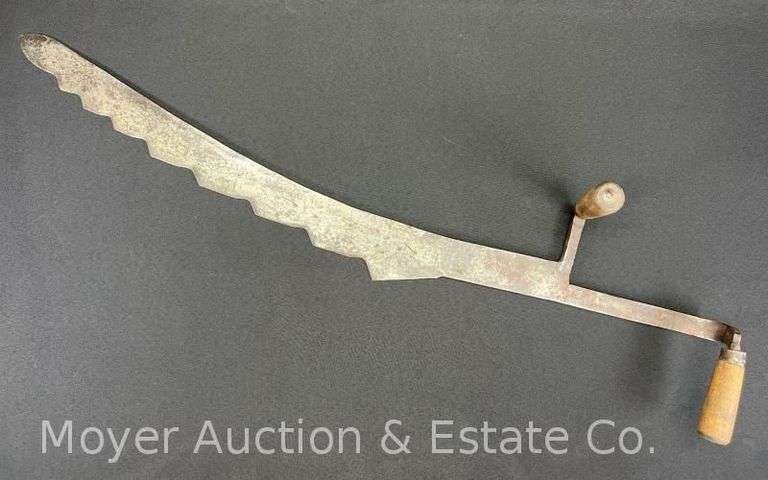 Antique Hay Knife, 35" Long image