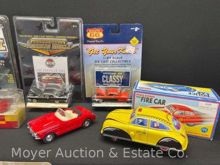 Group of Asst. Die Cast Cars in Original Boxes