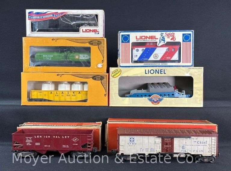 (7) Asst. Lionel Freight Cars, with Boxes image