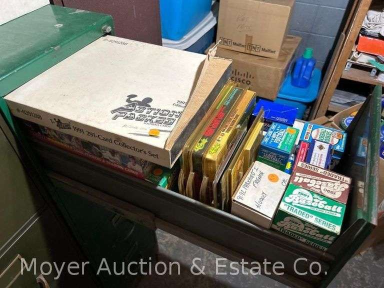 Group of Asst. Sports Cards and Box Sets, Most Baseball image