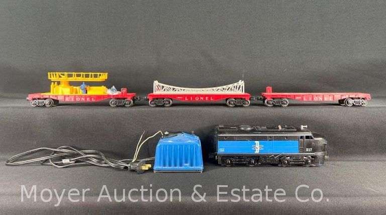 Lionel No. 1615 Boston and Maine Train Set, Partially Complete