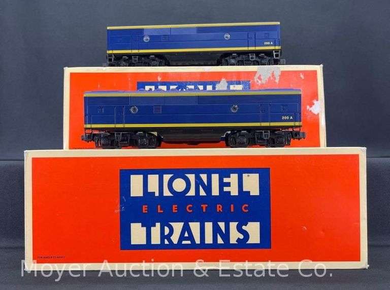 (2) Lionel No. 18121 Santa Fe F-3 B Units, with Original Boxes image