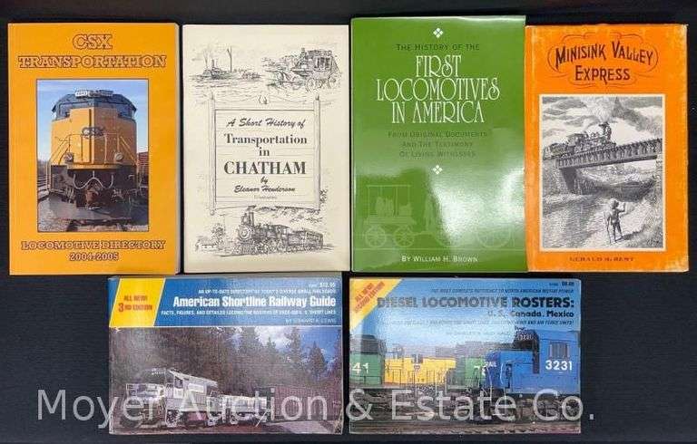 Group of Railroad Books and Pamphlets