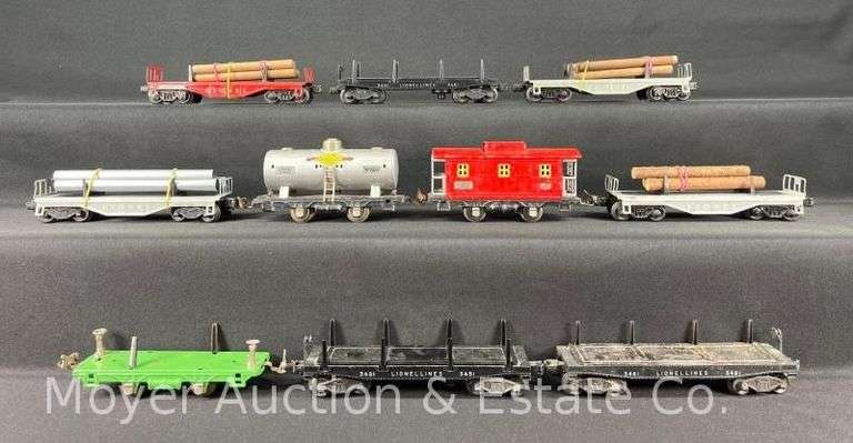 (10) Asst. Lionel Freight Cars image