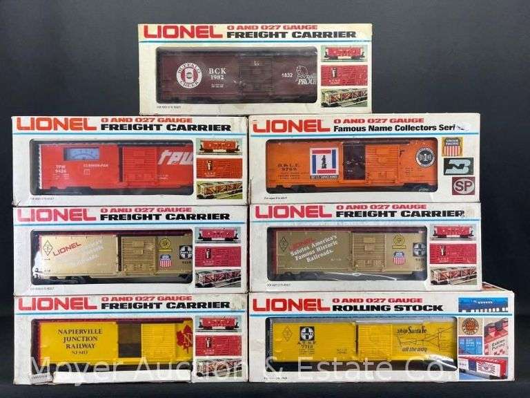 (7) Lionel Freight Cars, with Boxes image