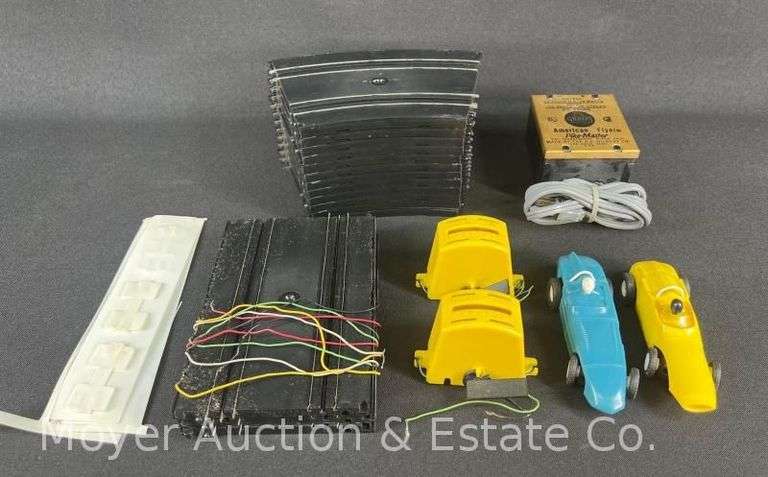Gilbert/American Flyer Auto-rama Miniature Racing Set, with Original Box image