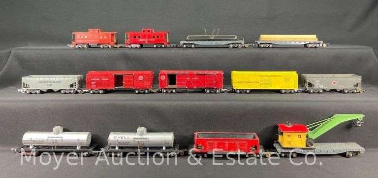 (13) Asst. S-Gauge Freight Cars image