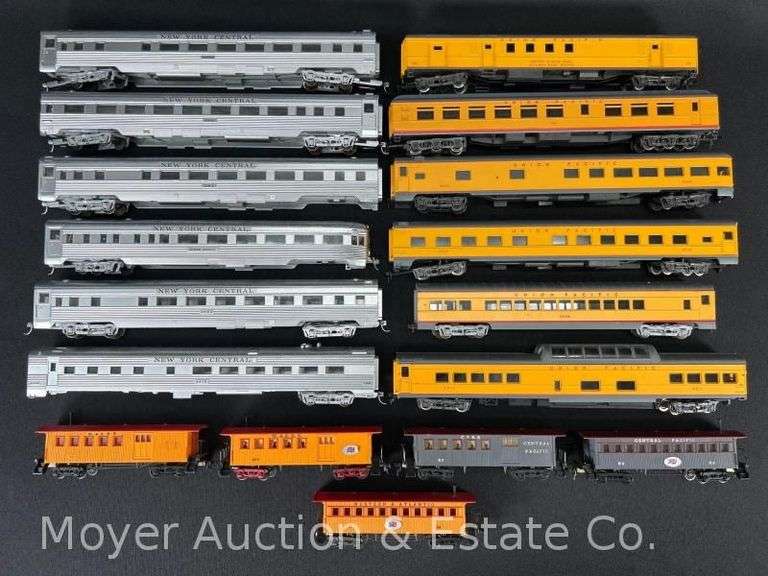 (17) Asst. HO Scale Passenger Cars image