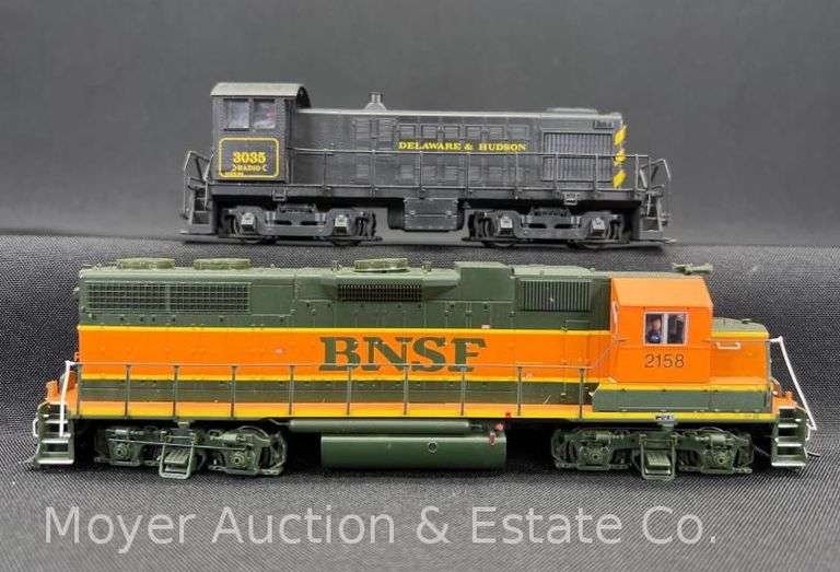 (2) Atlas HO Scale Diesel Locomotives image