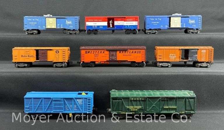 (8) Asst. Lionel Freight Cars image