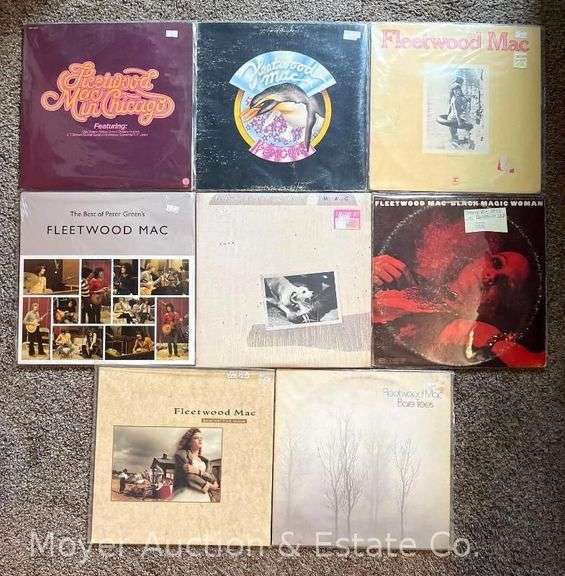 (8) Fleetwood Mac Record Albums image