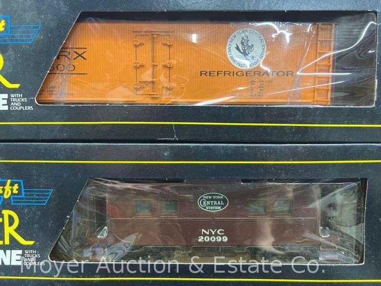 (5) Asst. Weaver Freight Cars, with Boxes