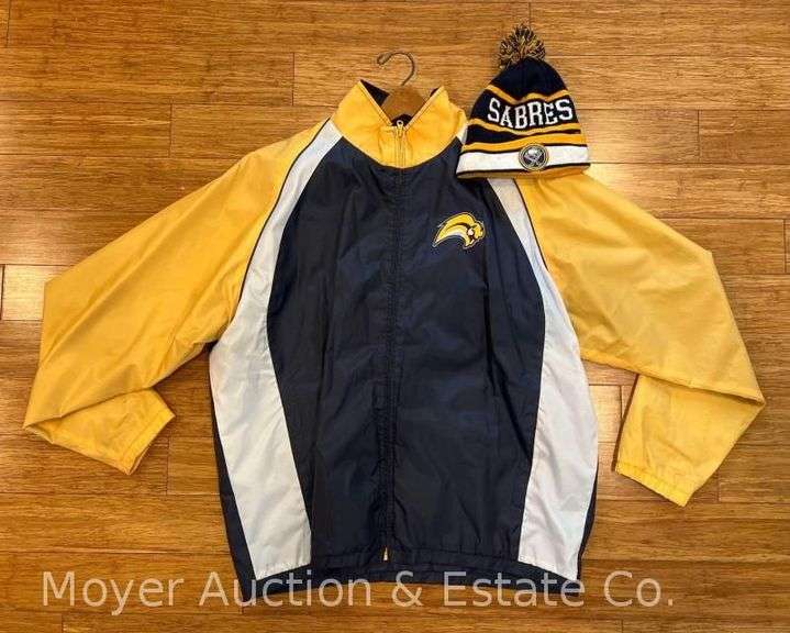 Buffalo Sabres Windbreaker and Winter Hat, Size XXL image
