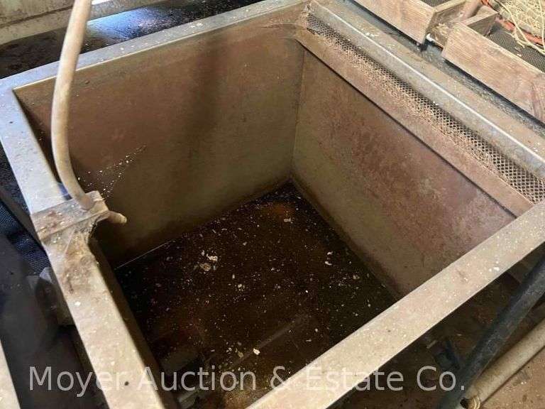 (3) Stainless Steel Tanks, 34”x34”x30”h Overall, 30”x30”x30” Inside Dimensions