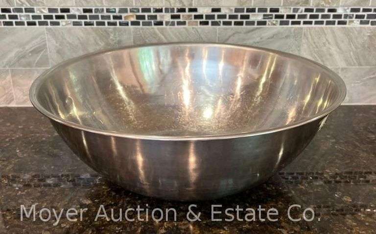 Large Stainless Mixing Bowl, 16"w image