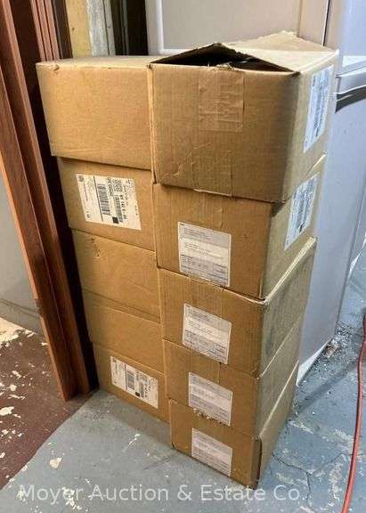 (10) Boxes of Shipping Labels, 8.5" x 5.5" Label Size image