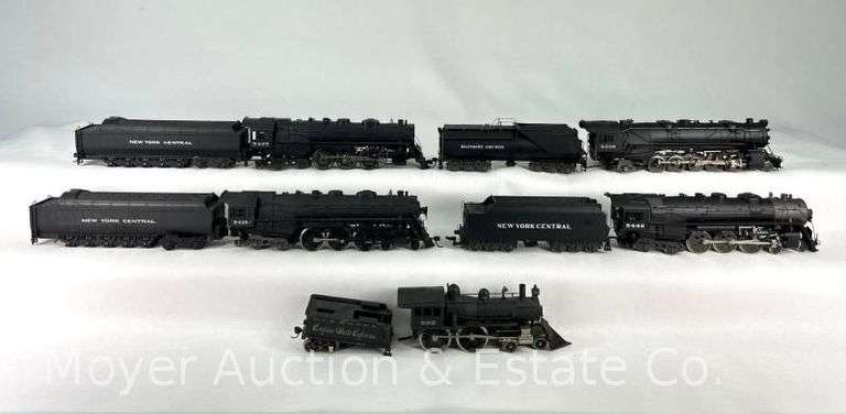 (5) HO Scale Steam Locomotives and Tenders image