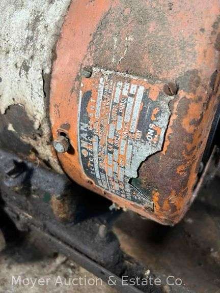 (3) Vintage Push Lawn Mowers & Onan Generator