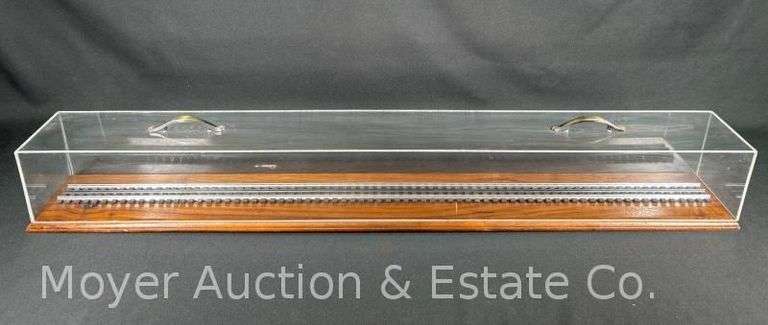 48" O Gauge Display Board, with Plexiglass Cover