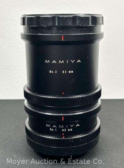 Mamiya RB67 Auto Extension Tubes, No.1 45mm and No.2 82mm image
