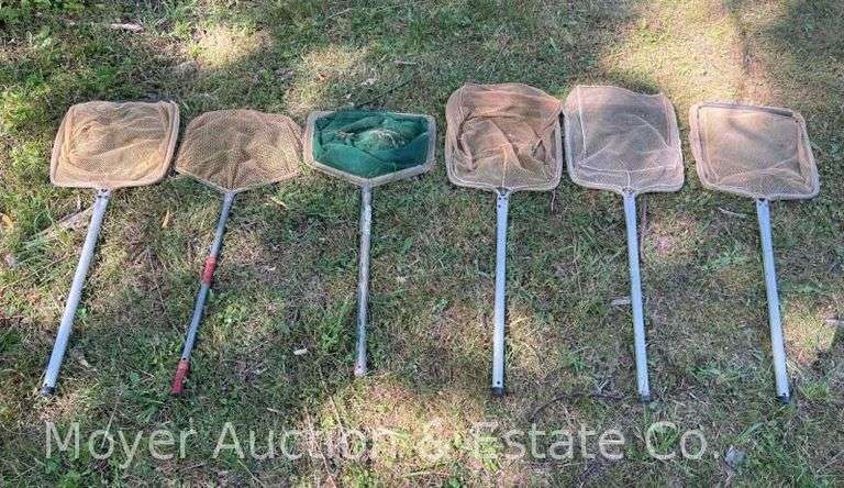 Group of Aluminum Handle Fish Nets image