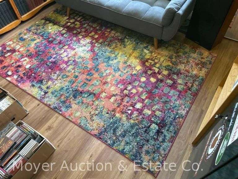 Unique Loom Area Rug, 98"x62" image