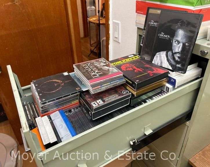 Group of CD-Rom Games, DVDs, Etc. image