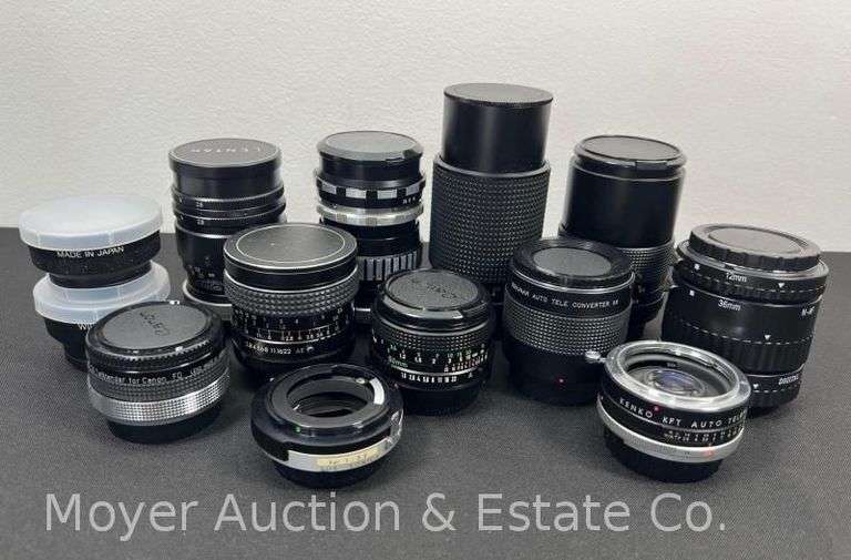Group of Asst. Camera Lenses image
